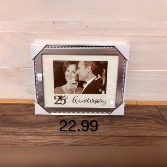 25th Anniveersary Frame 