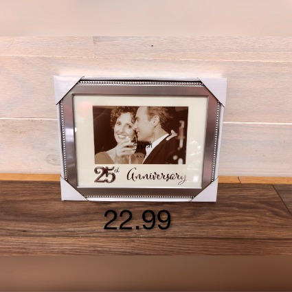 25th Anniveersary Frame