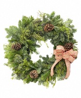 22" Holiday Wreath  