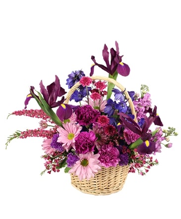 Garden of Gratitude Basket of Flowers in Newark, OH | JOHN EDWARD PRICE FLOWERS & GIFTS