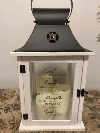 Three candle lantern  
