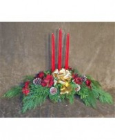 3 Candle Mantlepiece
