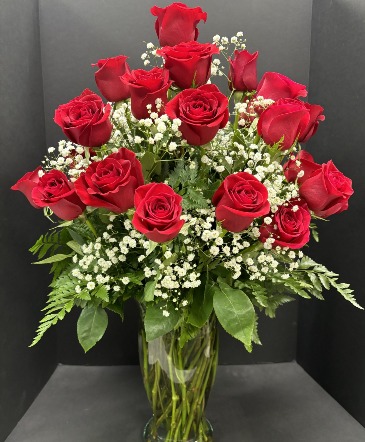 3 Dozen Rose Vase  in Kettering, OH | FLOWERAMA