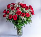 3 Dozen Rose Vase  in Dayton, Ohio | FLOWERAMA