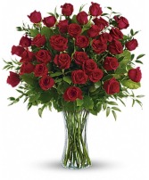 3 Dozen Roses Vase Arrangement