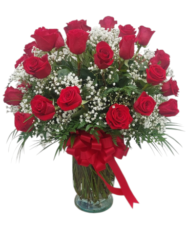3 Dozen Roses Vase Arrangement in Sun City Center, FL | SUN CITY CENTER FLOWERS AND GIFTS