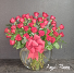3 Dozen Roses Vase Arrangement 