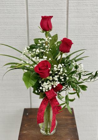 3 Lovely Roses Powell Florist Exclusive