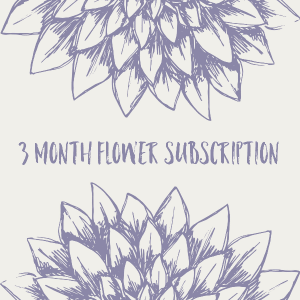3 Month Flower Subscription 