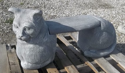 3 piece Cat Bench~$150.00 Concrete