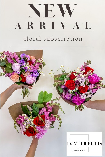 3-week Floral Subscription   in Owensboro, KY | Ivy Trellis Floral