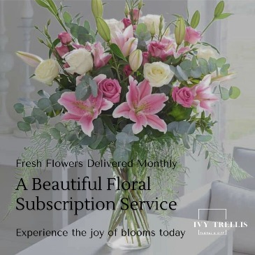 3-week Floral Subscription   in Owensboro, KY | Ivy Trellis Floral