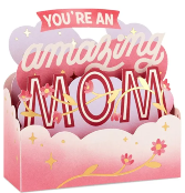 3 X 5 POP UP  MOTHER'S DAY CARD