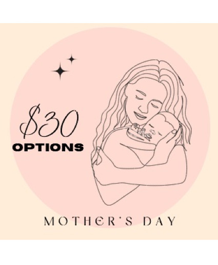 $30 Flower Options Mother's Day