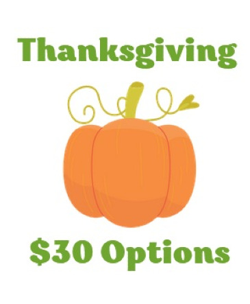 $30 Flower Options Thanksgiving in Croton On Hudson, NY | Marshall's at Cooke's Flowers