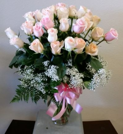 30 Shades of Pink Pink Rose Arrangement