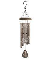 30" Silhouette Windchimes In Angels' Arms