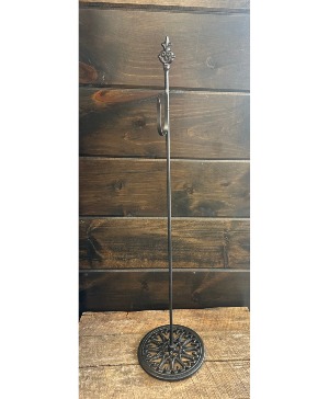 30" Standing wreath hanger artificial wreath hanger