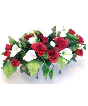 30"  TOMBSTONE SADDLE Silk Flowers in Newmarket, ON | FLOWERS 'N THINGS FLOWER & GIFT SHOP