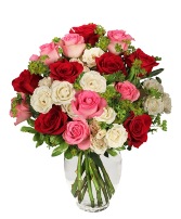 Romance of Roses Petite Spray Roses
