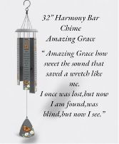 32” Amazing Grace Chime Harmony Bar Wind Chime 