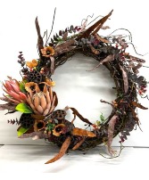 32" Grapevine Wreath Falling for Botanicals! 