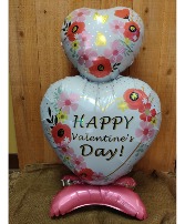 32" Happy Valentine's Day self-standing Balloon Balloon