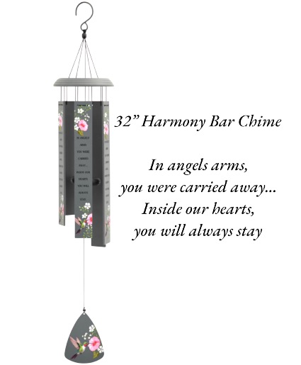 32” Angels Arms Harmony Bar Wind Chime