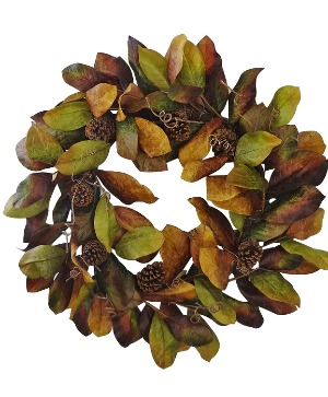 32" Magnolia Artificial Wreath  