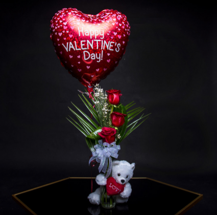 Bundle Of Love Triple Bud Vase