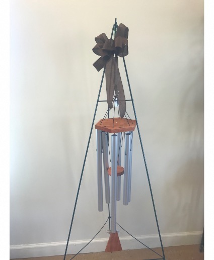 34” WIND CHIMES - SILVER 