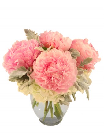Sweet As Pie Pink Peonies Flower Bouquet