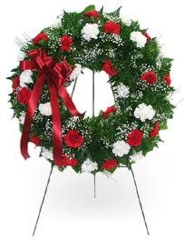 36 Carnation Wreath