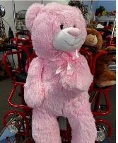 36" Pink Bear Plush