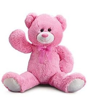 36" Pink Blushing Bear 