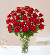 36 RED LONG STEM ROSES 