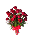 36 RED ROSES Vase Arrangement