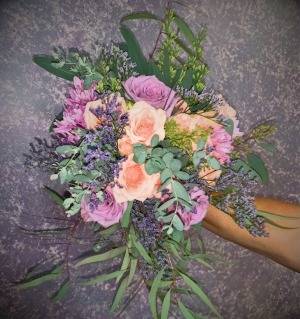 Pastel Softness Hand Tied Bouquet