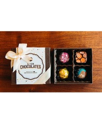 4 piece Artisan Chocolates 