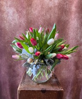 Abundance of Tulips  40 Tulip Bowl 