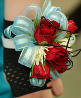 Red Roses Prom Corsage Prom Flowers