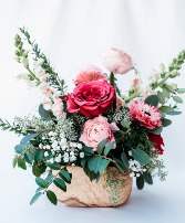 Woodland Blush Ceramic Arrangement