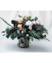 Sugar Pine Blush Vase Arrangement