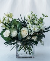 Winter's Whisper Vase Arrangement