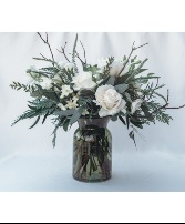 Ivory Elegance Vase Arrangement