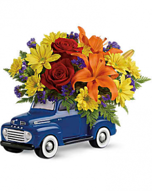 '48 Ford Pickup Bouquet in Allen, TX | Lovejoy Flower and Gift Shop '48 Ford Pickup Bouquet in Allen, TX | Lovejoy Flower and Gift Shop