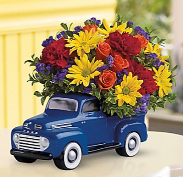 '48 Ford Pickup Bouquet  in Canon City, CO | TOUCH OF LOVE FLORIST AND WEDDINGS