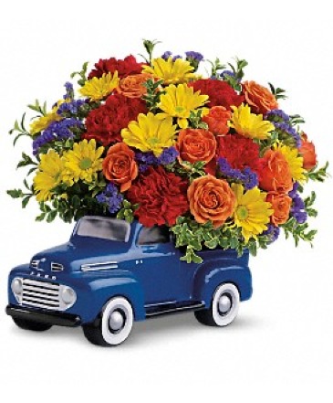 48 FORD PICKUP Bouquet in Winnipeg, MB | Ann's Flowers & Gifts
