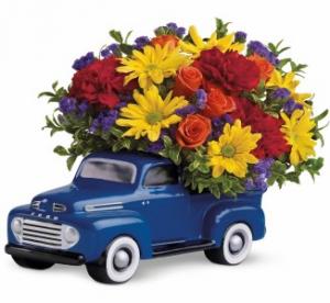 48 Ford Pickup Bouquet A Teleflora Keepsake in Hesperia, CA | ACACIA'S COUNTRY FLORIST 48 Ford Pickup Bouquet A Teleflora Keepsake in Hesperia, CA | ACACIA'S COUNTRY FLORIST