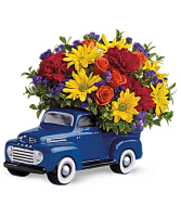 '48 Ford Pickup Bouquet Fresh Floral Arrangement